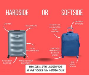Hardside vs Softside Luggage